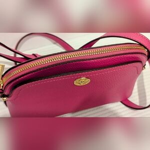 ❣️NEW❣️ Anne Klein Hazel 🩷 Flash Pink 🩷 Crossbody Bag with Gold Accents